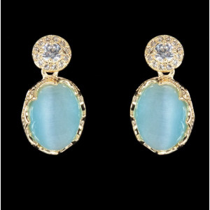 Серьги Голубая Лазурь