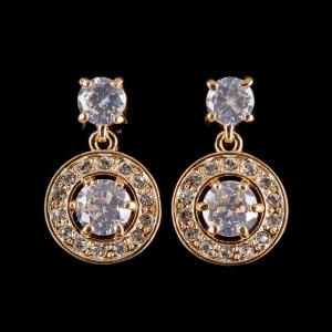 Серьги Королева в золоте