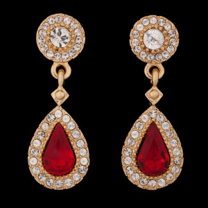 Серьги Пламя Парижа