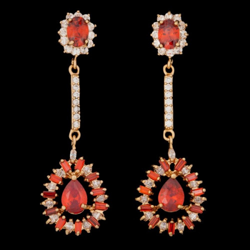 Серьги Красотка в золоте