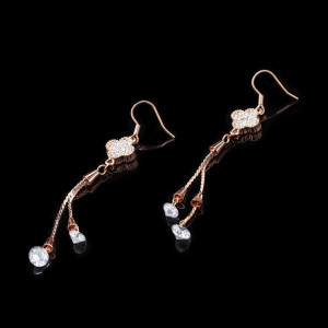 Серьги Золотой Пропеллер