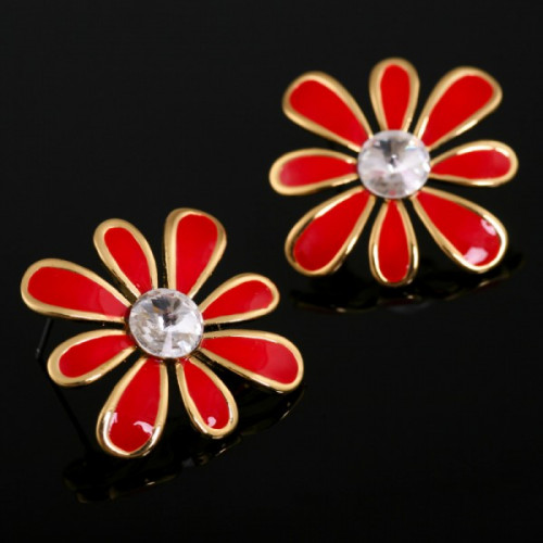 Серьги Аленький Цветочек