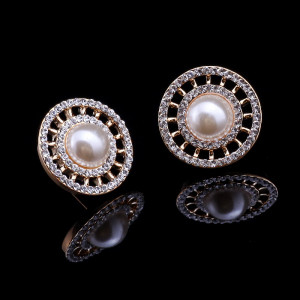 Серьги Афродита Пуссеты в золоте