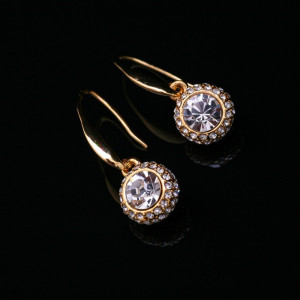 Серьги Алмазные Шары-Счастье-Гранд