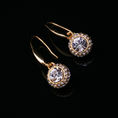 Серьги Алмазные Шары-Счастье-Гранд