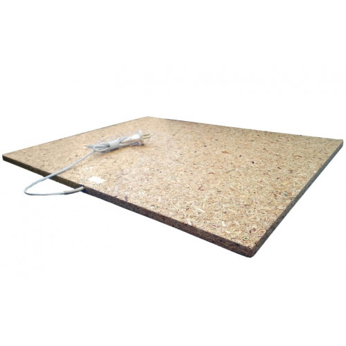 ТРИО Деревяная подставка обогреватель из ОСБ 50х31см 50Вт до 35°С