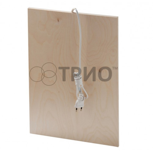 ТРИО Деревяная подставка обогреватель из ОСБ 50х31см 50Вт до 35°С