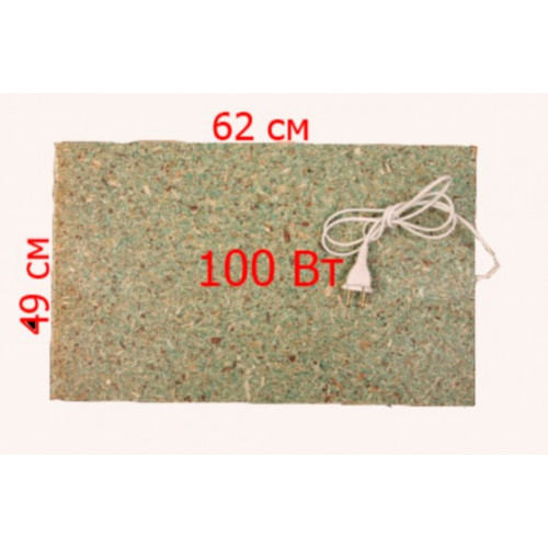 ТРИО Деревяная подставка обогреватель из ОСБ 62х50см 100Вт до 35°С