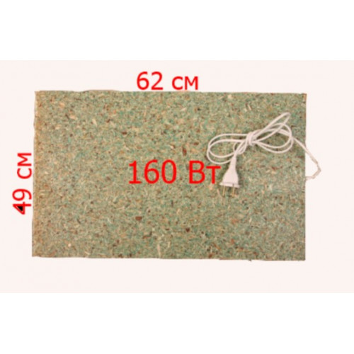 ТРИО Деревяная подставка обогреватель из ОСБ 62х50см 160Вт до 50°С