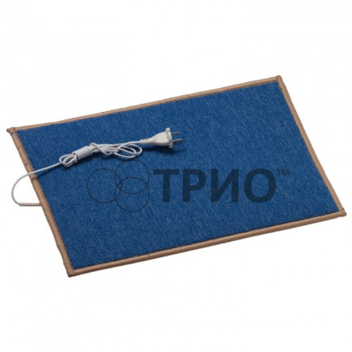 ТРИО Коврик согревательный в ковролине 55х33х0.5см 30Вт до 40°С