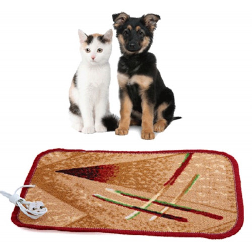 ТРИО Коврик согревательный в ковролине 55х33х0.5см 30Вт до 40°С