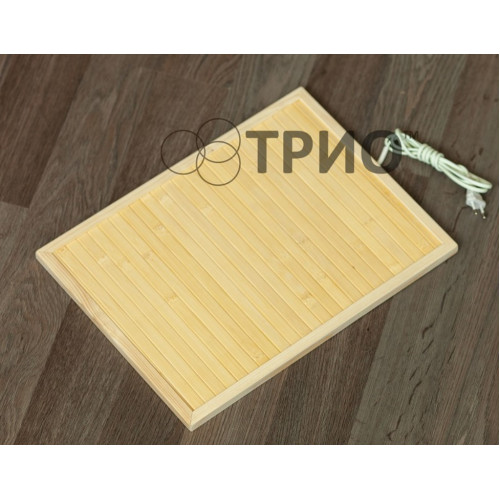 ТРИО Подставка из бамбука 32x42x1.5см 50Вт до 40°С