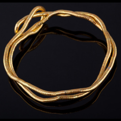 Подвеска плетёная Змейка, диаметр 5мм