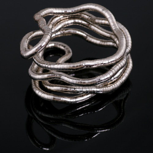 Подвеска плетёная Змейка Клеопатры, диаметр 8мм