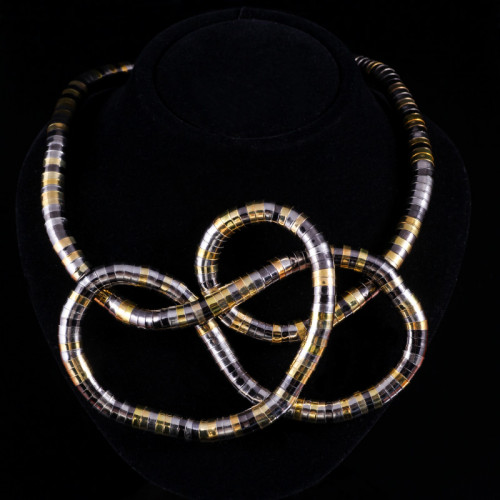 Подвеска плетёная Змейка Клеопатры, диаметр 8мм