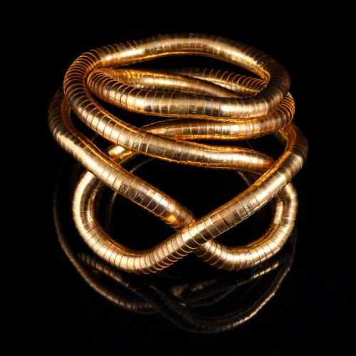 Подвеска плетёная Змейка Клеопатры, диаметр 8мм