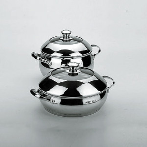 Набор кастрюля+сотейник 4 пр.Сфера (3,4+3,8л). Mayer&Boch  MB-20851