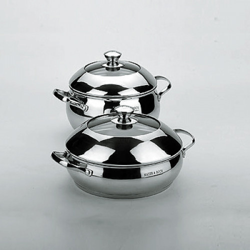 Набор кастрюля+сотейник 4 пр.Сфера (3,4+3,8л). Mayer&Boch  MB-20851