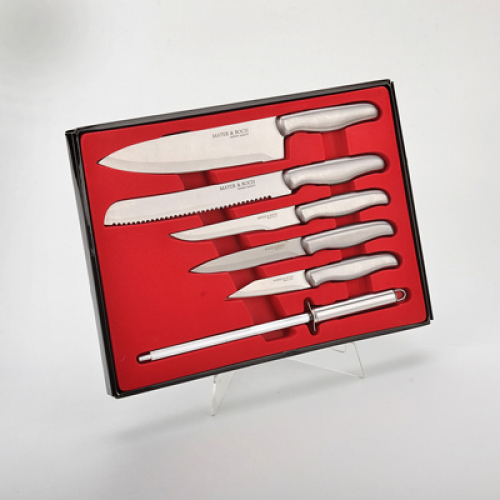Набор ножей с точилкой 6пр. Mayer&Boch MB-4133 