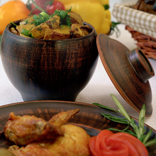 Набір глиняних горщиків Смак