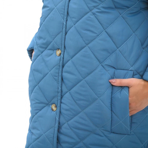 Стеганое пальто Эрмика